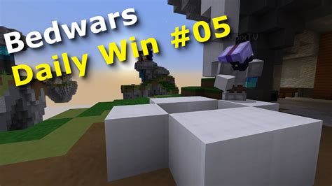 Bedwars Daily Win 005 Hypixel Bedwars YouTube