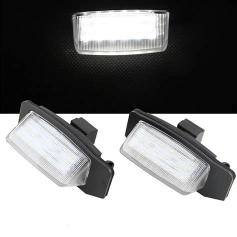 Pcs Lot Smd Led License Plate Light Lamp For Mitsubishi