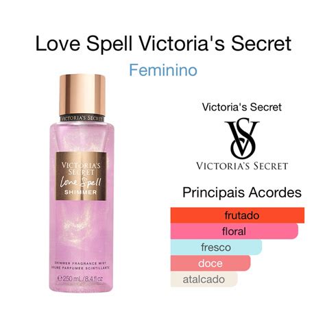 Victoria S Secret Body Splash Love Spell Shimmer 250ml Original