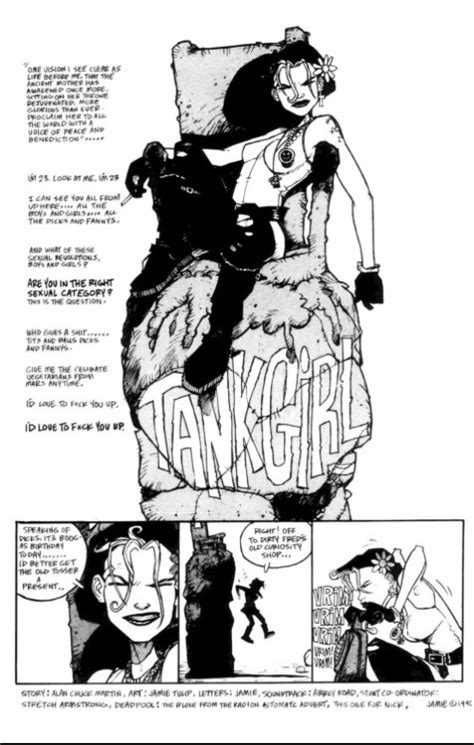 Tank Girl Comic | Tank girl comic, Tank girl, Jet girl