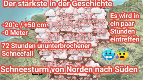 Wetter In Deutschland Bereiten Sie Sich Vor Der St Rkste Schneesturm