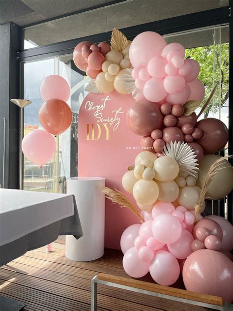 Balony Pastel Matte Pink Szt Be Art