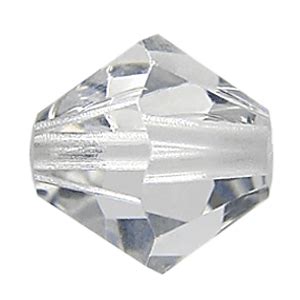 5301 5328 8mm Swarovski Bicone Crystal Bead Shadow Crystal