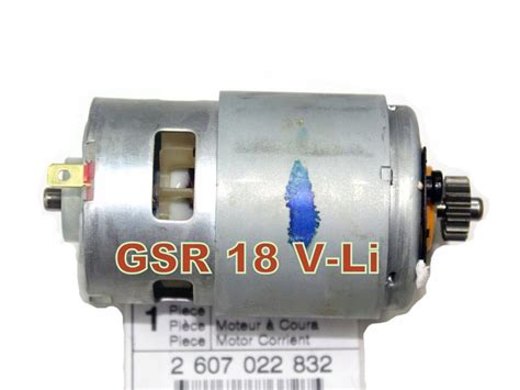 BOSCH SILNIK wkrętarki GSR 18 V Li 2607022832 porównaj ceny Allegro pl