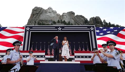 President Trumps Mount Rushmore Speech Distorted By Media National