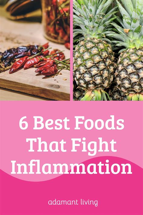 6 Best Healing Foods That Fight Inflammation Inflammation Diet Recipes Anti Inflammatory