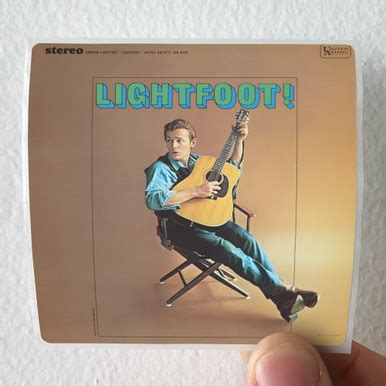 Gordon Lightfoot Lightfoot Album Cover Sticker