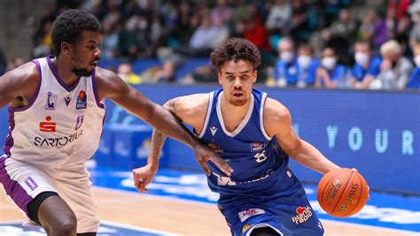 Herzschlagfinale in der BBL Skyliners Frankfurt ringen BG Göttingen