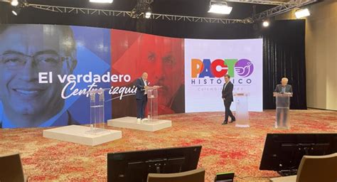 Esto Dijeron Gustavo Petro Y Roy Barreras En Debate De Precandidatos