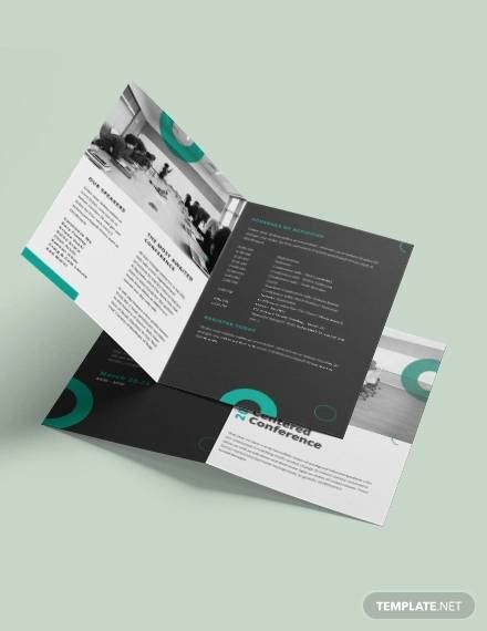 FREE 16+ Sample Elegant Conference Brochure Templates in EPS | AI | PSD | Google Pages ...