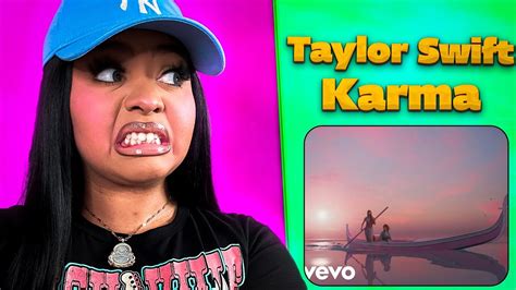 Taylor Swift Ft Ice Spice Karma Official Music Video Reaction Youtube