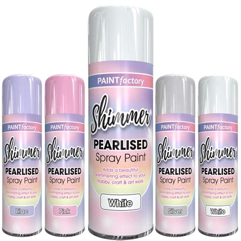 Classic Signature X Pearlised Shimmer White Spray Paint Ml Spray