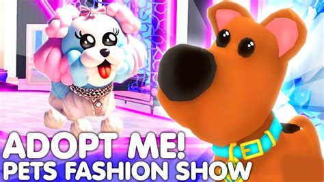 Adopt Me New Pets Fashion Show Update New Pets And Tasks Roblox