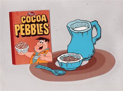 Flintstones Pebbles Cereal Production Cel 1970s A Photo On Flickriver