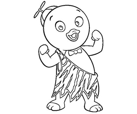 Backyardigans Pablo Coloring Pages