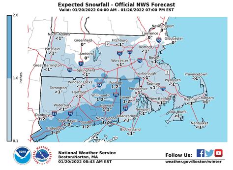 Weather update: Snow delayed, total snowfall reduced in Massachusetts ...