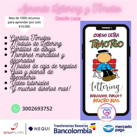 CURSO COMPLETO DE LETRA TIMOTEO Y LETTERING Irontonta Hotmart