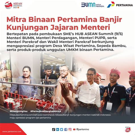 Pertamina On Twitter Mulai Desa Wisata Hingga Belasan Umkmpertamina