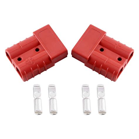 2PCS FOR ANDERSON PLUG CABLE TERMINAL BATTERY POWER CONNECTOR 50