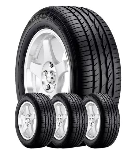 Kit 4u 245 40 R17 Turanza Er 300 Bridgestone Envío Gratis