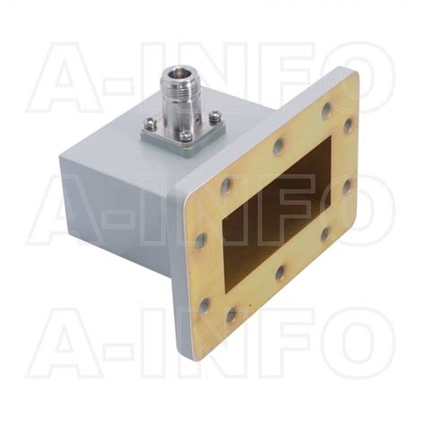 Wcan Right Angle Rectangular Waveguide To Coaxial Adapter