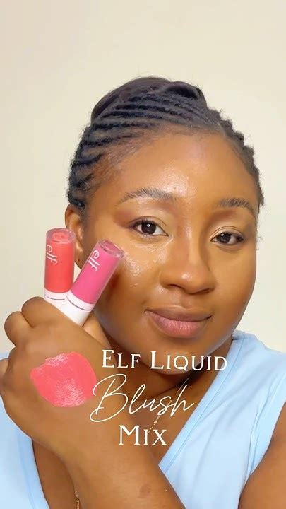 Mixing Elf Camo Liquid Blushes In Coral Crush And Pinky Promise Youtube