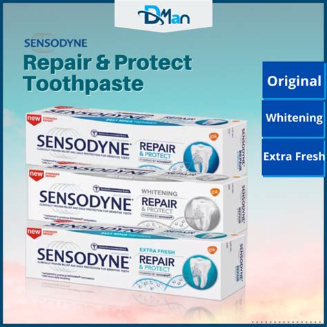 Sensodyne Repair And Protect Original Whitening Toothpaste 100g Lazada