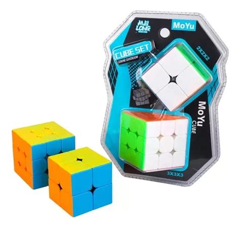 Set Cubos Magicos Rubik Moyu 2 Piezas Cuotas sin interés