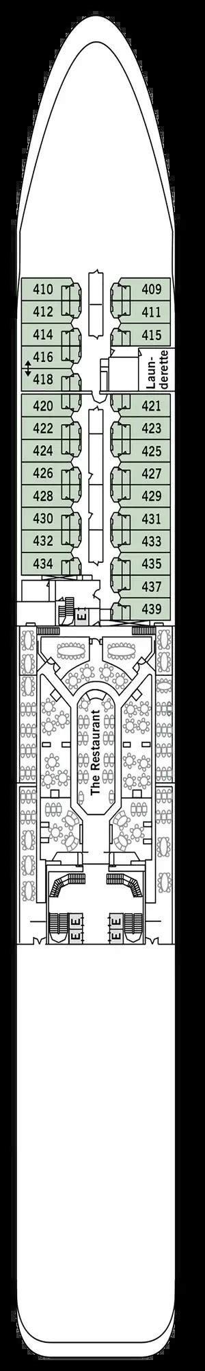 Deck Plan For Silver Whisper Iglu Cruise