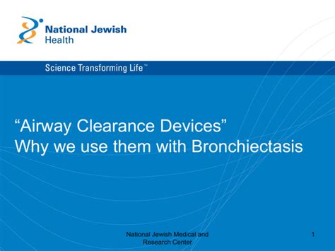 Airway Clearance Devices