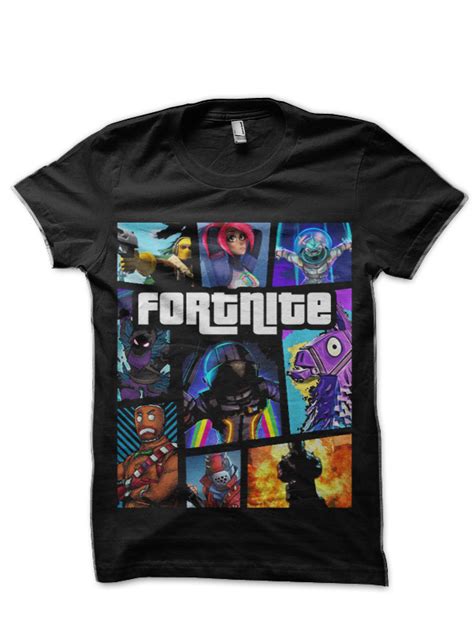 Fortnite Black T-Shirt - Supreme Shirts