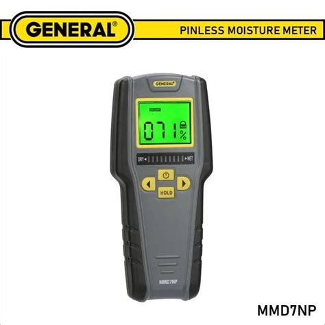 General Tools Pinless Digital Moisture Meter Water Leak Detector