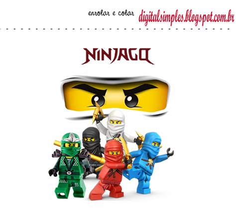 Ninjago Party: Free Printable Kit. - Oh My Fiesta! for Geeks