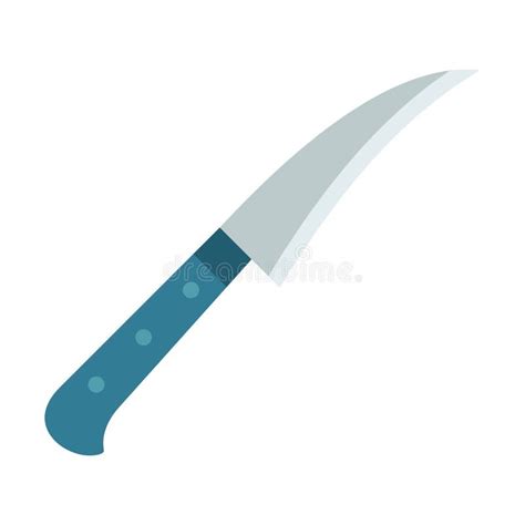 Tourne Knife Vector Flat Material Design Isolated Object on White ...