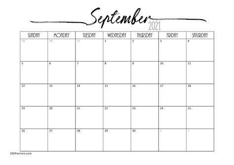 Printable Monthly Calendar Templates 2021 Calendar Printables Free Blank