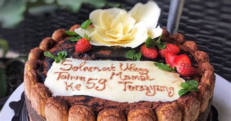 Resep Cara Menghias Kue Ulang Tahun Enak Dan Sederhana Cookpad