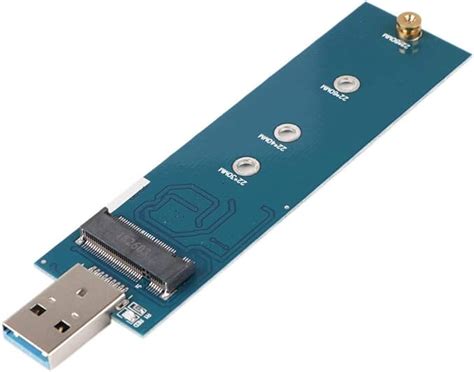 Calistouk Nvme To Usb Adapter M Ssd Adapter Usb Amazon Co Uk