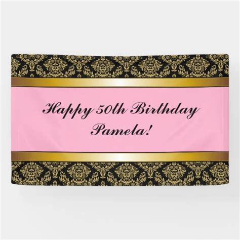 Tropical Luau Teal Pink Sweet 16 Birthday Banner | Zazzle.com