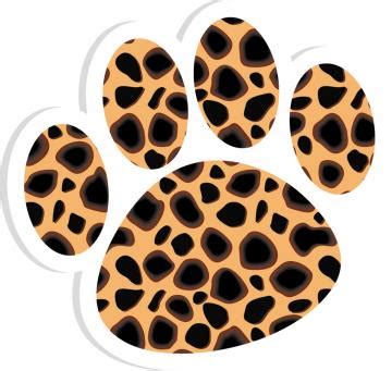 Leopard Paw Print - ClipArt Best