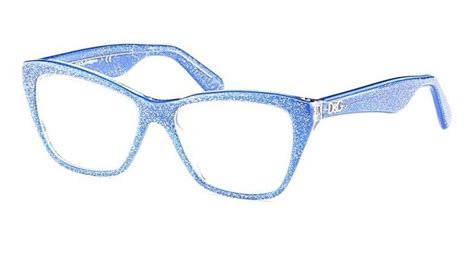 Dolce Gabbana DG 3167 2741 Glitter Blue Eyeglasses Dolce And