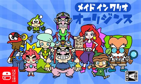 Warioware Origins: with characters from Wario's other adventures! : Wario