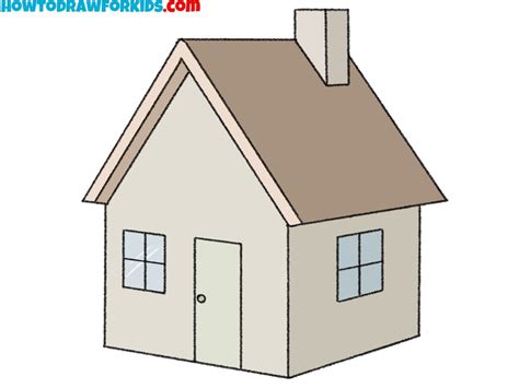 draw  haunted house easy drawing tutorial  kids