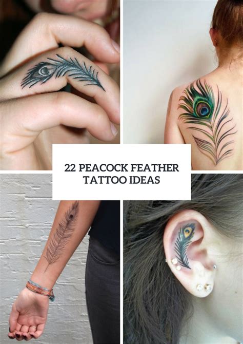 22 Women Peacock Feather Tattoo Ideas To Try Presstorms