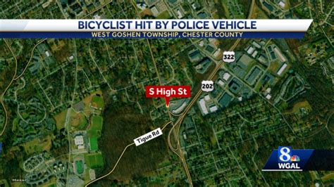 Bicyclist Hit And Killed By Police Vehicle In Chester County