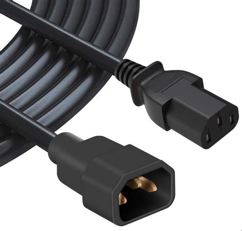 Fedus Iec C13 To C14 Link Power Cable 250v Male To Female Power Extension Cord At Rs 299piece