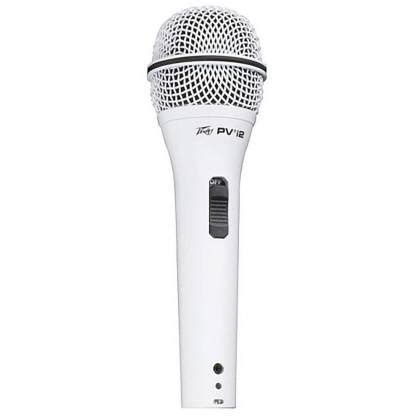 Peavey PVi 2W XLR Cardioid Unidirectional Dynamic Mic In White With