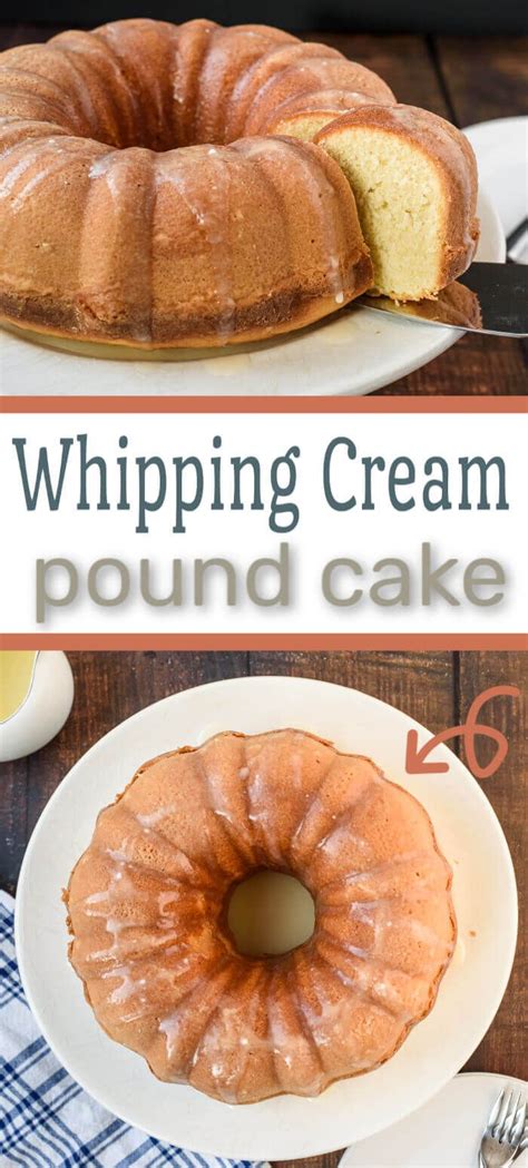 A Whipping Cream Pound Cake That Ll Knock You Out Yemek Tarifi