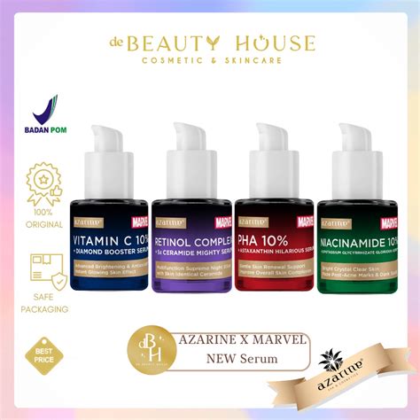 Jual AZARINE X MARVEL New Serum All Variants Shopee Indonesia