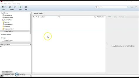 Agregar Y Eliminar Carpetas Y Archivos En Mendeley YouTube
