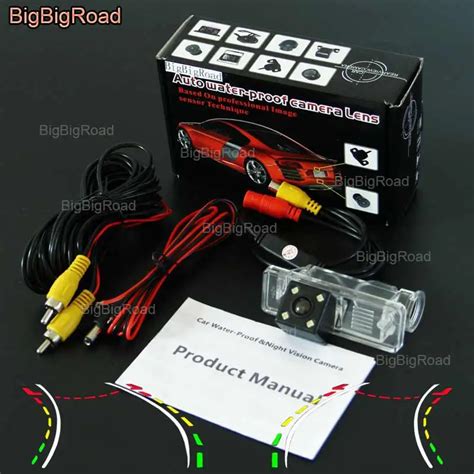 Bigbigroad Car Intelligent Dynamic Track Rear View Camera For Mercedes